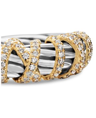 Helena Ring with Diamonds and 18K Gold