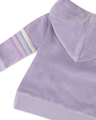 Girls' Cozy Velour Pop Over Hoodie & Sweatpants Set - Baby