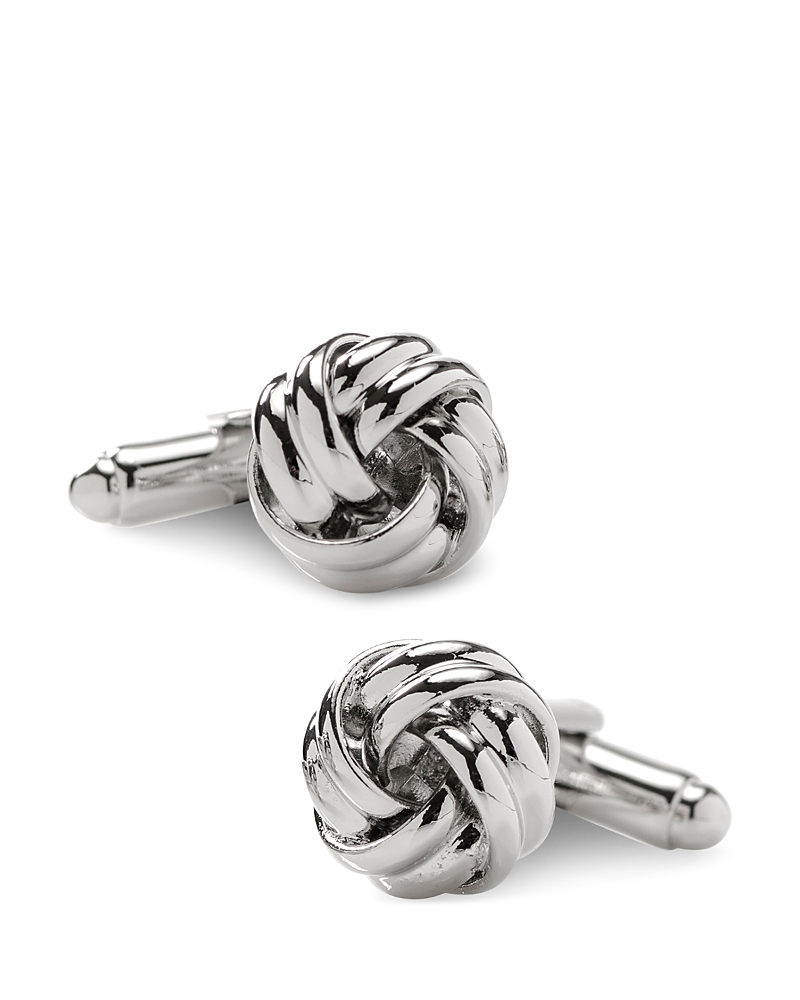 Cufflinks, Inc Knot Cufflinks In Silver
