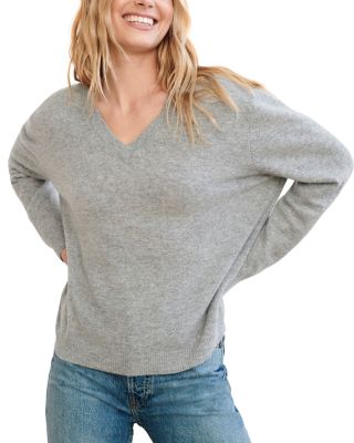 Flynn Cashmere V Neck Sweater
