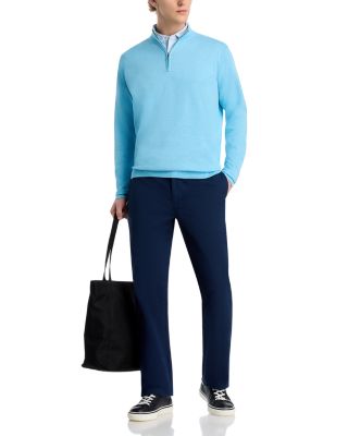 Crown Coolspun Cotton Quarter Zip Sweater