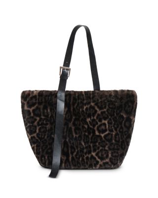 Apparis - Esti Leopard Faux Fur Tote