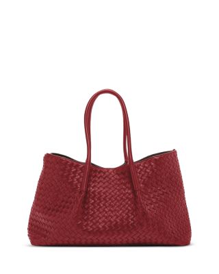 Pinacoteca Reversible Intrecciato Leather Tote