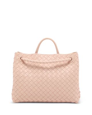 Medium Andiamo Intrecciato Leather Shoulder Bag