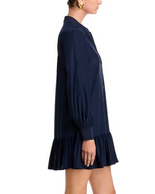 Lelaina Button Front Shift Dress