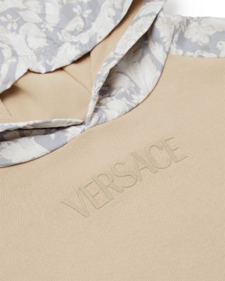 Boys' Barocco Logo Embroidery Fleece Hoodie - Little Kid, Big Kid