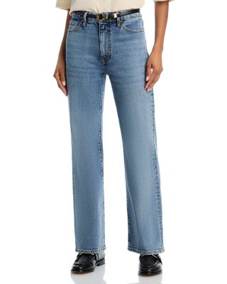 FRAME - The Pixie Arrow High Rise Bootcut Jeans in Leela