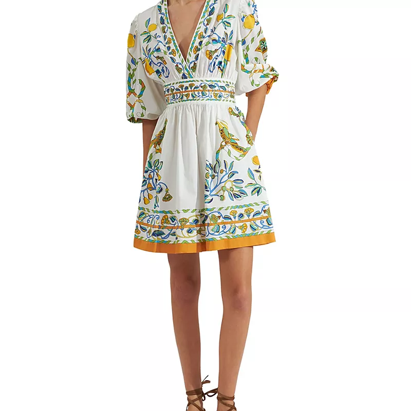 La DoubleJ Margherita Dress (Placee) Borboni Placee White