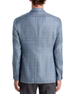 Loro Piana Wool, Silk &amp; Linen Fabric Slim Fit Unstructured Sport Coat