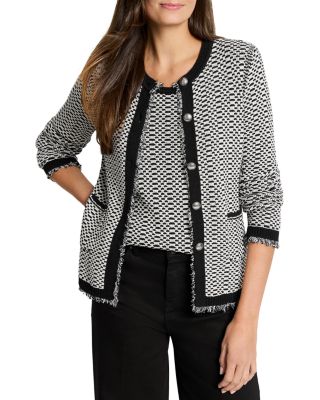 NIC+ZOE - Opposites Attract Striped Cardigan