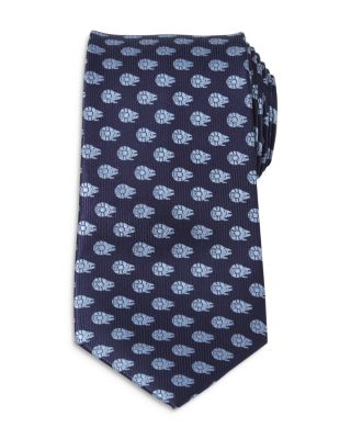 Star Wars Millennium Falcon Blue Tonal Tie