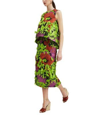 Pencil Skirt Wonderland Fil Coupe Multicolor