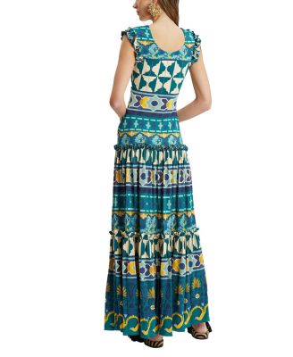  Pimento Dress (Placee) Casareale Barre' Pla Emerald