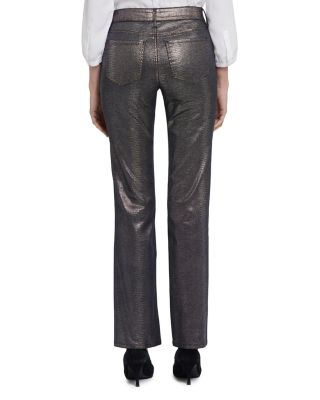 Marilyn Metallic Snake Embossed Pants