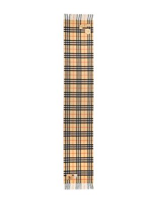 Burberry - Badge Check Cashmere Scarf