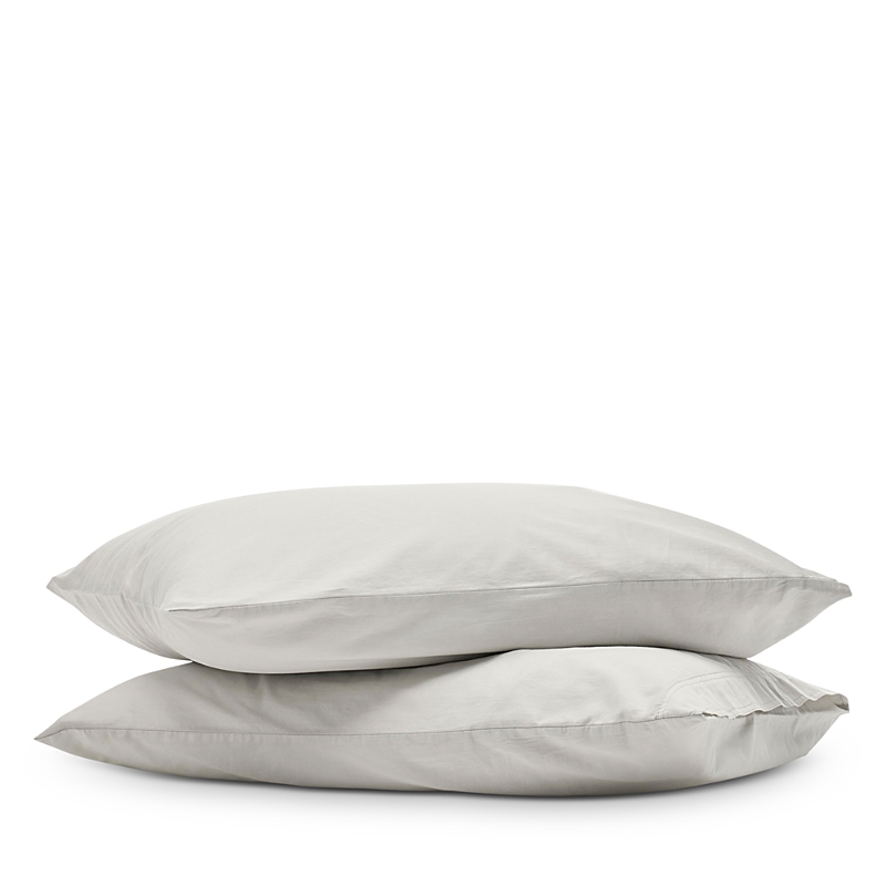Boll & Branch Signature Vintage Washed Pillowcase Pair, King In Gray