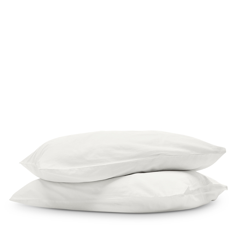 Boll & Branch Signature Vintage Washed Pillowcase Pair, King In Vintage White