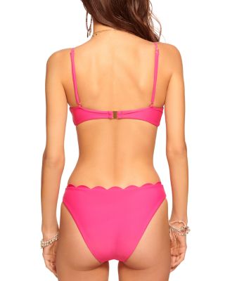 Leyla Scalloped Bikini Top & Amani Scalloped Bikini Bottom