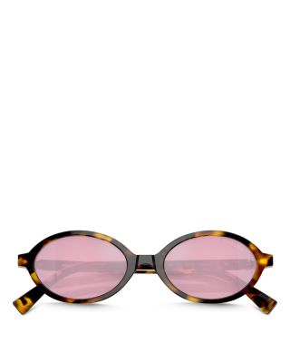 Regard Oval Sunglasses, 50mm