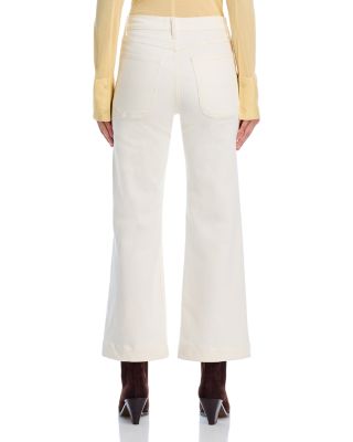 Clifford Cropped Ankle Jeans in White