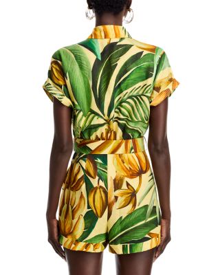Bananart Belted Romper