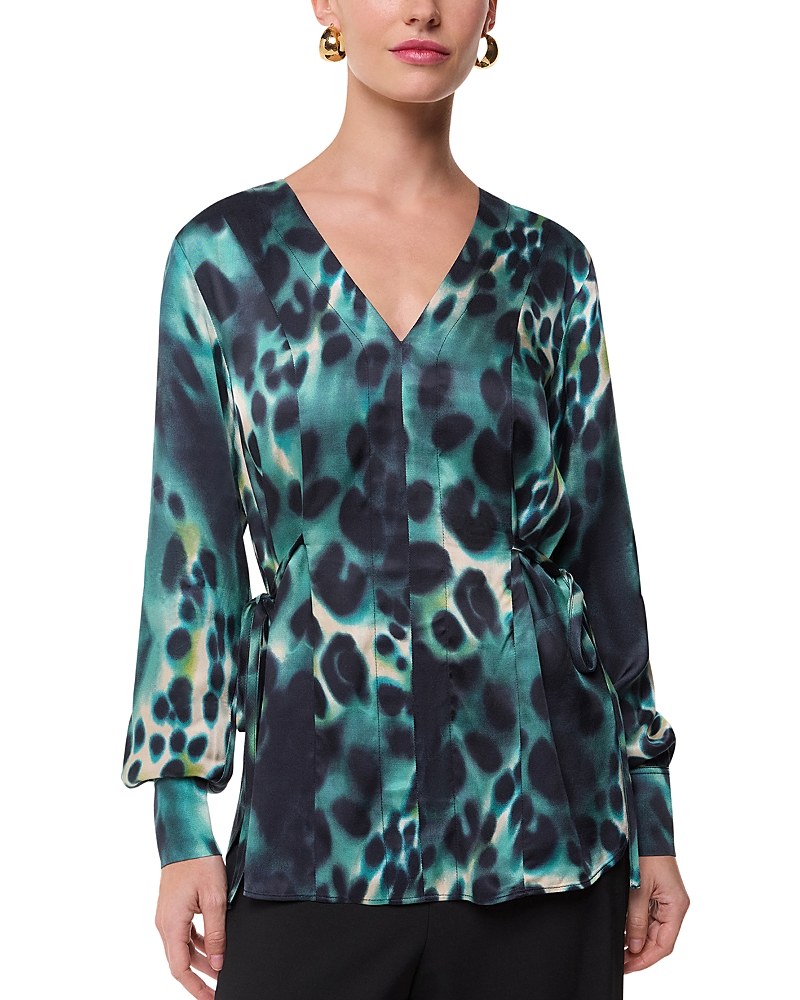 Whistles Womens Misty Leopard V-neck Woven Blouse Multi-coloured | ModeSens Whistles Womens Misty Leopard V-neck Woven Blouse Multi-coloured | ModeSens