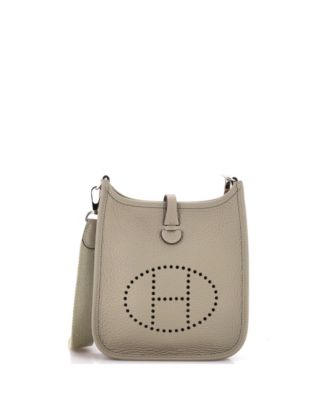 Pre-Owned Hermes Tpm Evelyne Bag Gen Iii Clemence