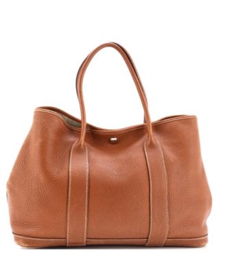 Pre-Owned HERMÈS - 36 Garden Party Tote Leather