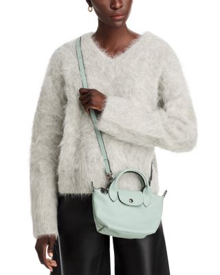 Le Pliage Xtra Top Handle XS Leather Crossbody