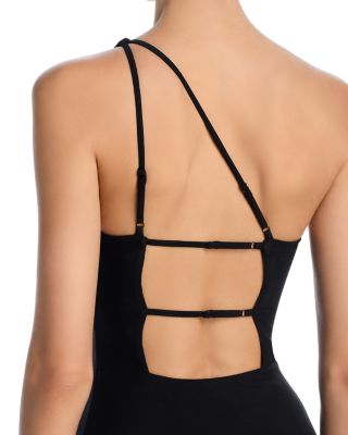 Foley Open Back One Shoulder Dress