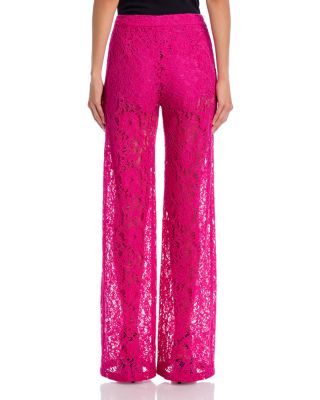 Livvy Lace Straight Leg Trousers