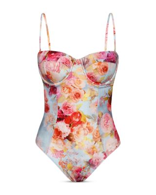 Amie Soft Cloud Underwire One Piece Swimsuit