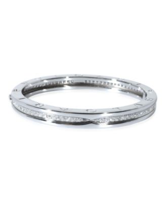 Pre-Owned Bvlgari B. zero 1 18k 18 Karat White Gold Bracelet