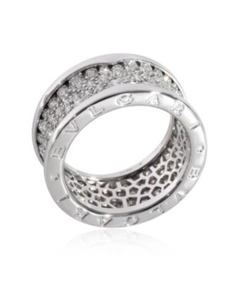 B.zero1 18k White Gold Ring