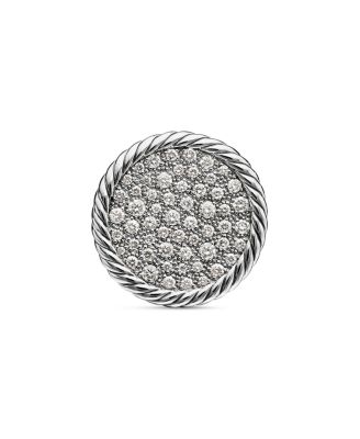 Sterling Silver DY Elements&reg; Pav&eacute; Diamond Ring