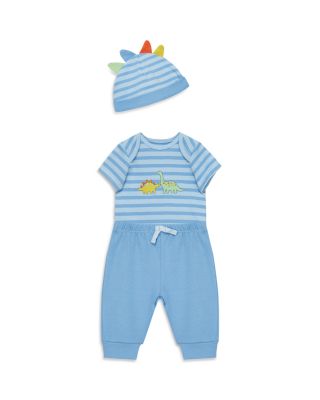 Boys' Dino Bodysuit, Pants & Beanie Set - Baby