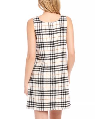 Plaid Shift Dress