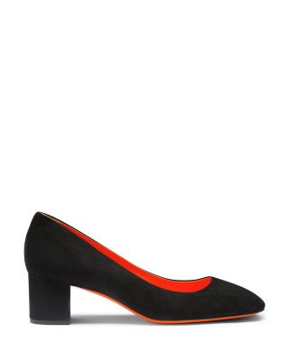  Women's Fight Suede Low-Heel Pump