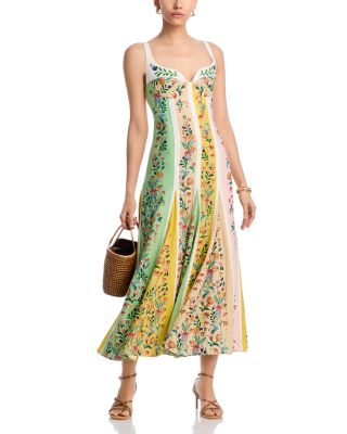 Floral Striped Dress