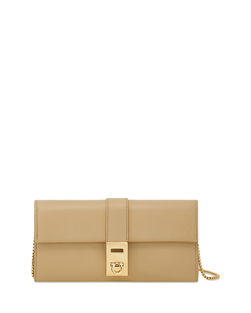 FERRAGAMO HUG WALLET ON CHAIN