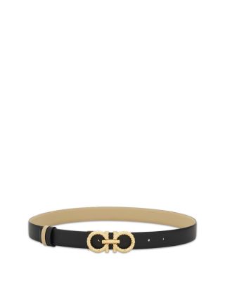 FERRAGAMO - Women's Adjustable & Reversible Gancini Belt