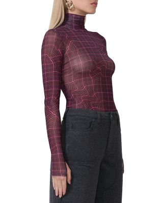 Afrm Zadie Mesh Top