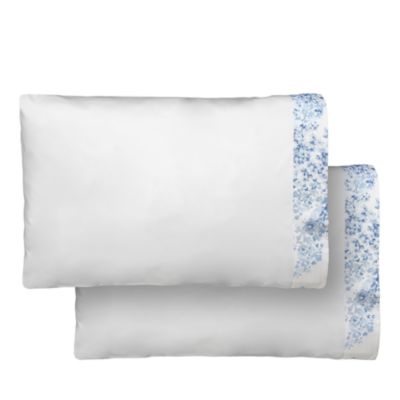 Glicine Floral Print Pillowcase Pair, Standard
