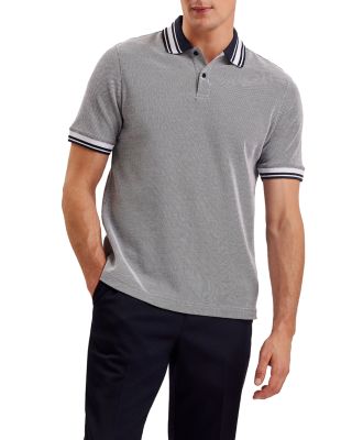 Phenes Textured Short Sleeve Polo