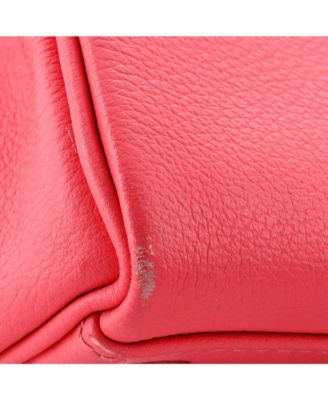 Kelly 28 Handbag Pink Evercolor with Palladium Hardware