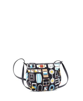  Sursoie To Go Pouch Printed Silk and Leather