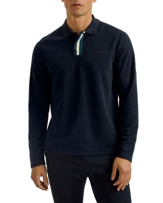 Ted Baker - Pacto Regular Fit Long Sleeve Polo