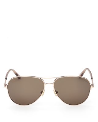 Polarized Pilot Sunglasses, 59mm