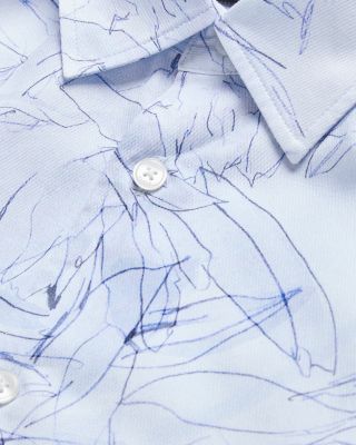 Walesby Regular Fit Floral Print Shirt