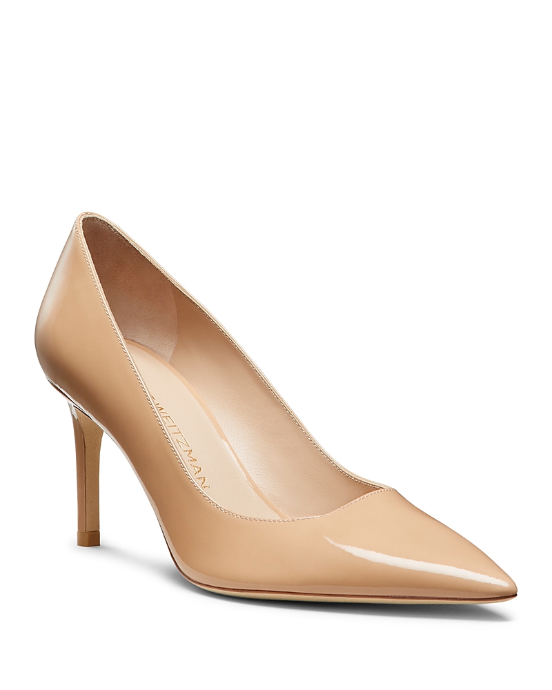Stuart Weitzman Women's Stuart Power 75 Pumps In Adobe